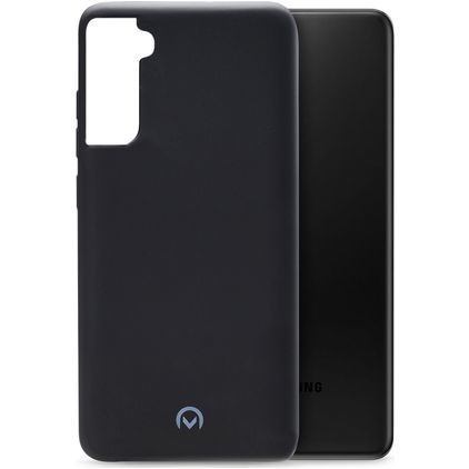 Mobilize Rubber Gelly Samsung Galaxy S21 Plus Hoesje Flexibel TPU Backcover - Matt Black