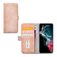 Mobilize Elite Gelly Samsung Galaxy S22 Ultra Hoesje Bookcase Portemonnee - Soft Pink
