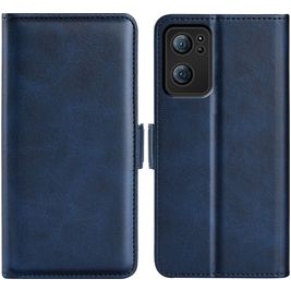 Mobigear Slim Magnet OPPO Find X5 Lite Hoesje Bookcase Portemonnee - Donkerblauw