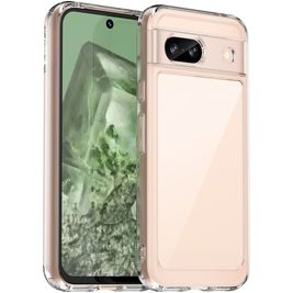 Mobigear Crystal Doorzichtig Google Pixel 8a Hoesje Hardcase Backcover - Transparant