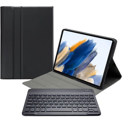 Mobilize Detachable Bluetooth Keyboard Samsung Galaxy Tab A8 10.5 (2021) Hoes QWERTY Bluetooth Toetsenbord Bookcase - Zwart