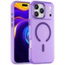 Mobigear Shockproof iPhone 17 Pro Max MagSafe Hoesje Hardcase Backcover - Paars