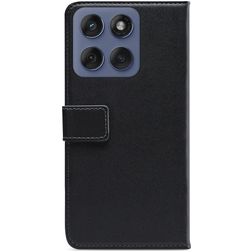Mobilize Classic Gelly Motorola Edge 60 Fusion Hoesje Bookcase Portemonnee - Zwart
