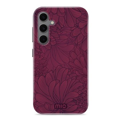 MIO Samsung Galaxy S24 FE MagSafe Hoesje Hardcase Backcover - Berry Blooms