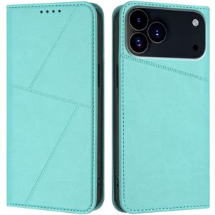 Mobigear Frosted Flip iPhone 17 Pro Hoesje Bookcase Portemonnee - Blauw