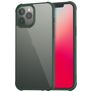 Mobigear Crystal iPhone 12 Pro Max Hoesje Hardcase Backcover - Transparant / Groen