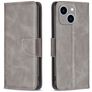 Mobigear Excellent iPhone 15 Plus Hoesje Bookcase Portemonnee - Grijs