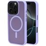 Mobiparts Hardcover iPhone 16 Pro MagSafe Hoesje Hardcase Backcover - Satin Lila
