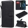 Mobigear Premium iPhone 12 Pro Max Hoesje Bookcase Portemonnee - Zwart