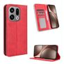 Mobigear Sensation OPPO Find X9 Hoesje Bookcase Portemonnee - Rood
