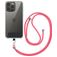 Mobigear Nylon Lanyard Universeel Telefoonkoord Verstelbaar - Roze