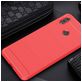 Mobigear Brushed Slim HONOR Note 10 Hoesje Flexibel TPU Backcover - Rood
