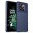 Mobigear Groove OnePlus 10T Hoesje Flexibel TPU Backcover - Blauw