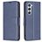 Mobigear Excellent Samsung Galaxy S25 Hoesje Bookcase Portemonnee - Blauw