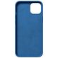 Nudient Base iPhone 15 Plus Siliconen Hoesje Backcover - Vibrant Blue