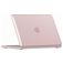 Mobigear Crystal Case MacBook Neo 13 Inch (2026) Hoes Hardshell Laptopcover MacBook Case - Pastelroze - Model A3404