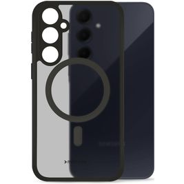 Mobilize Hybrid Samsung Galaxy A55 MagSafe Hoesje Hardcase Backcover Shockproof - Zwart