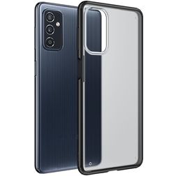 Mobigear Shockproof Samsung Galaxy M52 Hoesje Hardcase Backcover Shockproof - Zwart