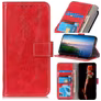 Mobigear Basic Samsung Galaxy S22 Hoesje Bookcase Portemonnee - Rood