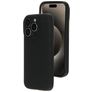 Mobiparts iPhone 15 Pro Siliconen MagSafe Hoesje Backcover - Zwart