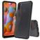 Mobigear Crystal Samsung Galaxy A11 Hoesje Hardcase Backcover - Zwart / Transparant