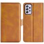 Mobigear Slim Magnet Samsung Galaxy A73 Hoesje Bookcase Portemonnee - Cognac