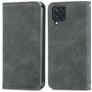 Mobigear Retro Slim Samsung Galaxy M32 4G Hoesje Bookcase Portemonnee - Grijs