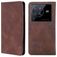Mobigear Retro Slim Vivo X80 Pro Hoesje Bookcase Portemonnee - Bruin