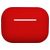 Mobigear Colors Apple AirPods Pro 2 Hoesje Flexibel Siliconen - Rood