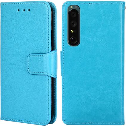 Mobigear Wallet Sony Xperia 1 IV Hoesje Bookcase Portemonnee - Blauw