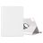 Mobigear DuoStand iPad Pro 12.9 Inch (2021) Hoes Draaibare Bookcase - Wit