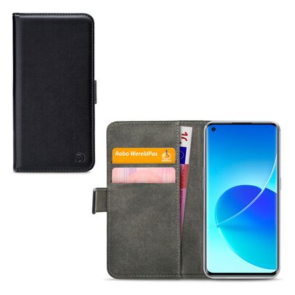 Mobilize Classic Gelly Wallet OPPO Reno 6 5G Hoesje Bookcase Portemonnee - Zwart