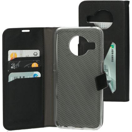Mobiparts Classic Wallet Nokia X10 Hoesje Bookcase Portemonnee - Zwart