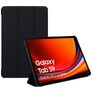Mobiparts Tri Fold Samsung Galaxy Tab S9 FE Hoes Bookcase - Zwart