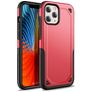 Mobigear Slim Armor iPhone 12 Pro Max Hoesje Hardcase Backcover Shockproof - Rood
