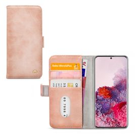 Mobilize Elite Gelly Samsung Galaxy S20 Hoesje Bookcase - Soft Pink