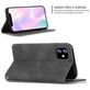 Mobigear Retro Slim iPhone 11 Hoesje Bookcase - Grijs