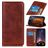 Mobigear Classic Elegance POCO X4 GT Hoesje Bookcase Portemonnee - Bruin