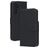 Mobiparts Samsung Galaxy A36 Hoesje Echt Leer Bookcase Portemonnee - Zwart