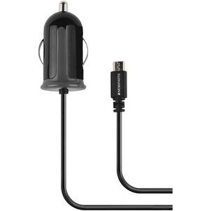 Mobiparts Autolader Micro USB 1 Meter 2.1A - Zwart