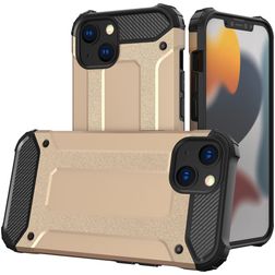 Mobigear Outdoor iPhone 16 Pro Hoesje Hardcase Backcover Shockproof - Goud