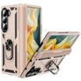 Mobigear Armor Ring Samsung Galaxy Z Fold 6 Hoesje Hardcase Backcover Shockproof met Ringhouder - Oranje