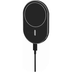 Mobigear Round MagSafe Telefoonhouder Auto Ventilatierooster Magnetisch Universeel - Zwart