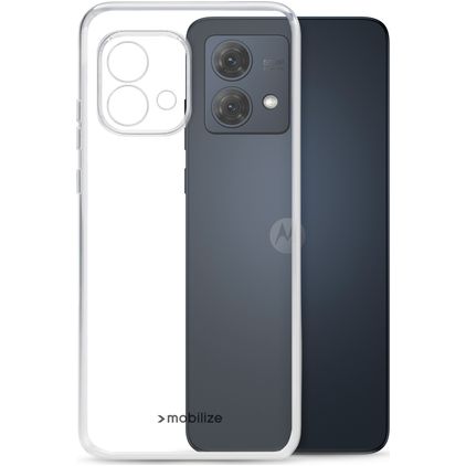 Mobilize Gelly Doorzichtig Motorola Moto G84 Hoesje Flexibel TPU Backcover - Transparant