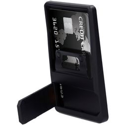 Mobiparts Card Holder MagSafe Telefoongrip - Zwart Universeel