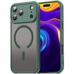 Mobigear Shockproof iPhone 18 Pro MagSafe Hoesje Hardcase Backcover - Groen