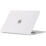 Mobigear Matte MacBook Air 15 Inch (2023-2026) Hoes Hardshell Laptopcover MacBook Case - Transparant - Model A2941 / A3114 / A3241 / A3448