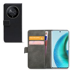 Mobilize Classic Gelly Wallet HONOR Magic 6 Lite Hoesje Bookcase Portemonnee - Zwart