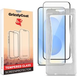 GrizzlyCoat Easy Align Samsung Galaxy S26 Glazen Screenprotector - Case Friendly + Installatie Frame