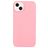 Mobigear Colors iPhone 14 Hoesje Flexibel TPU Backcover - Roze